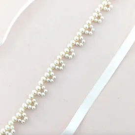 Pearl Belt for Vintage Wedding Dress