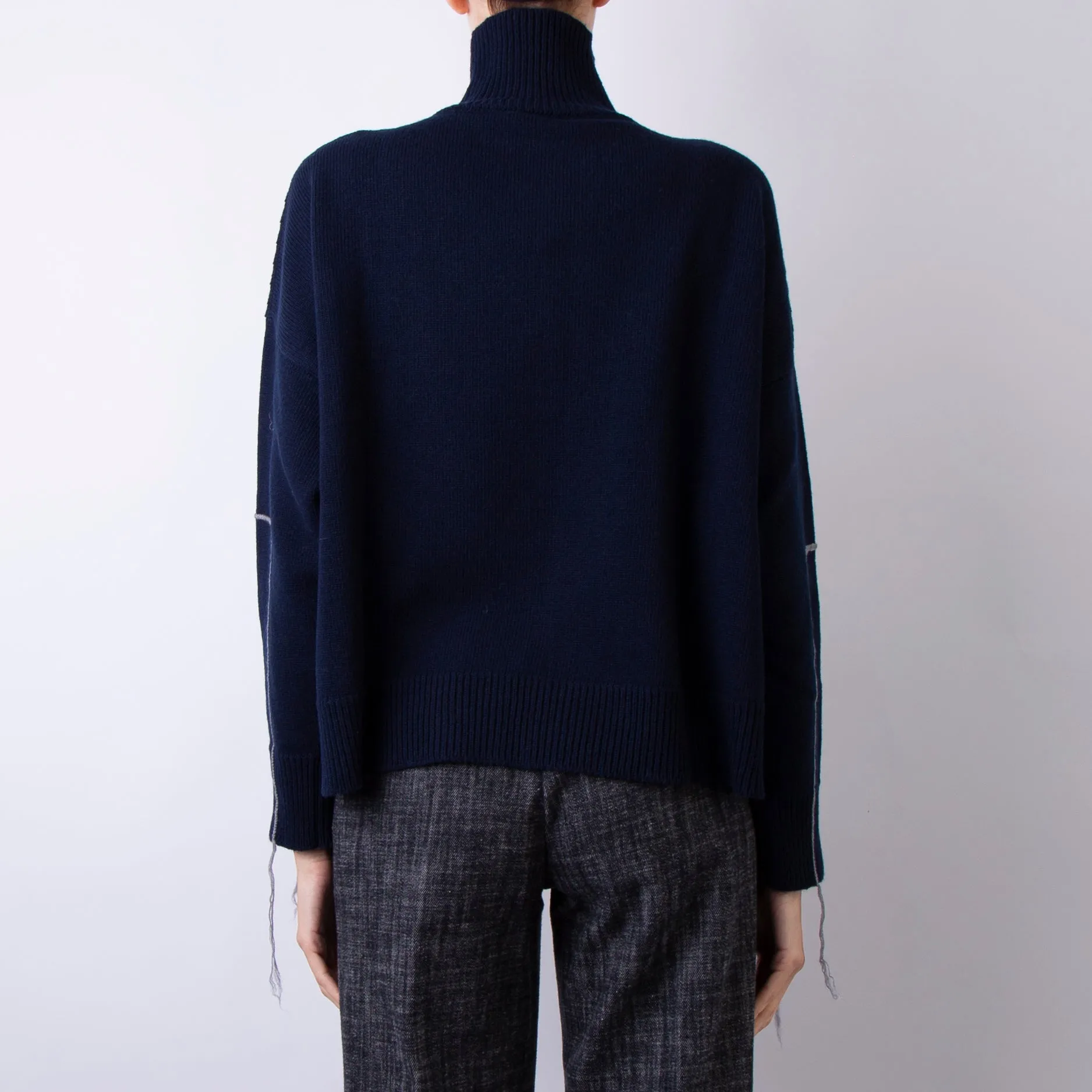 ROBERTO COLLINA SWEATER A20203 10 BLUE