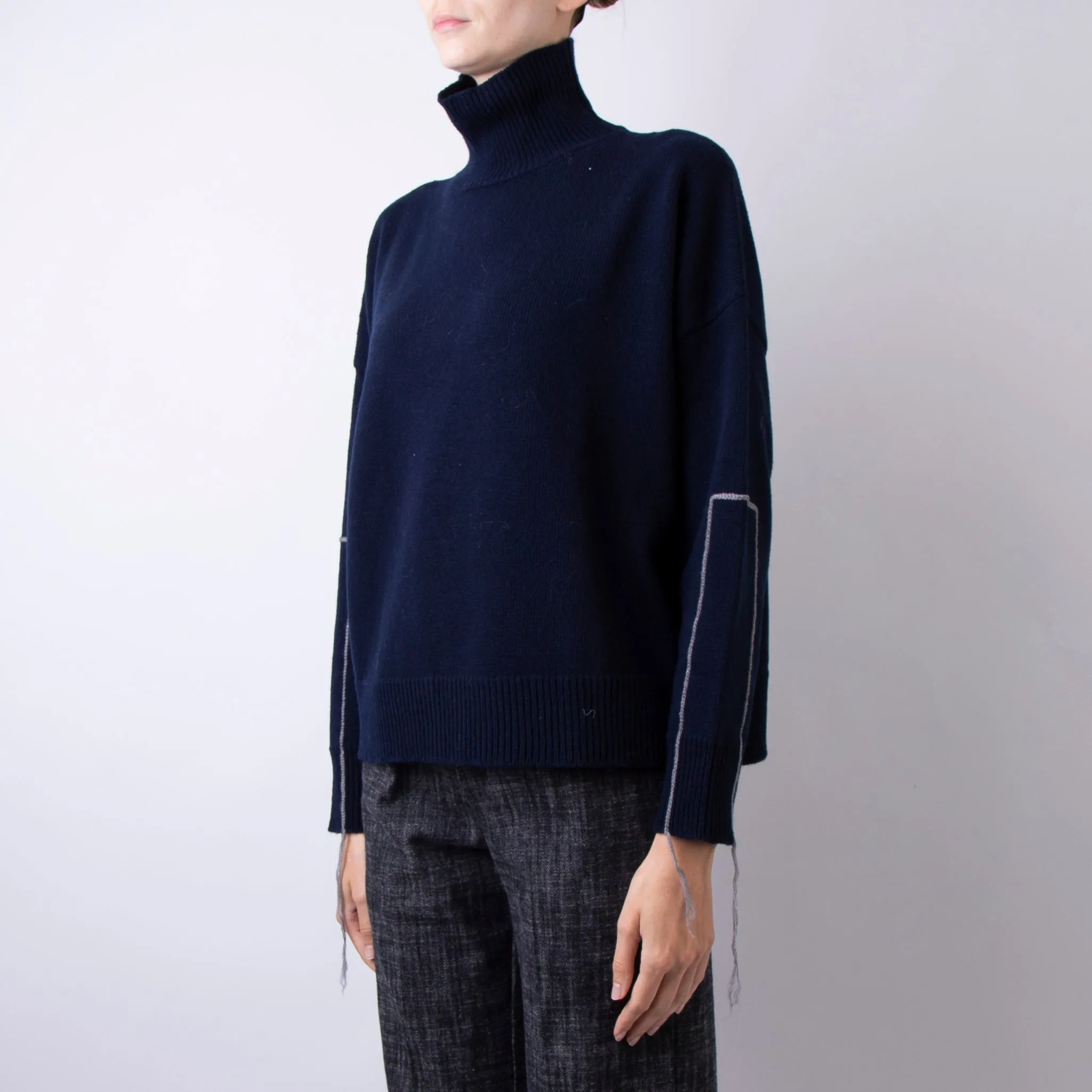 ROBERTO COLLINA SWEATER A20203 10 BLUE