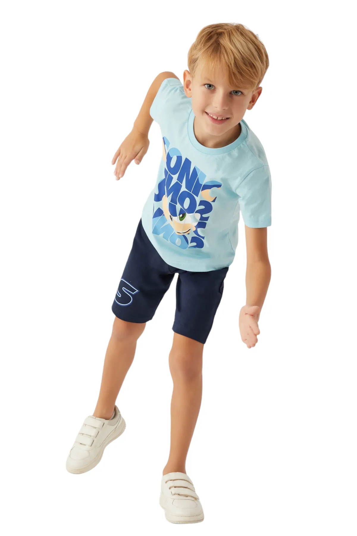 Sonic Light Blue Boys Set