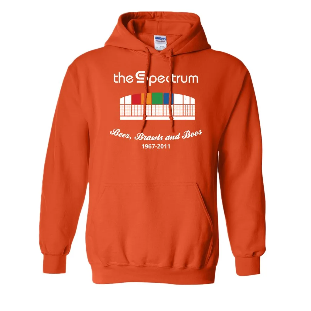 Spectrum Stadium Pullover Hoodie | The Spectrum Stadium Orange Pullover Hoodie