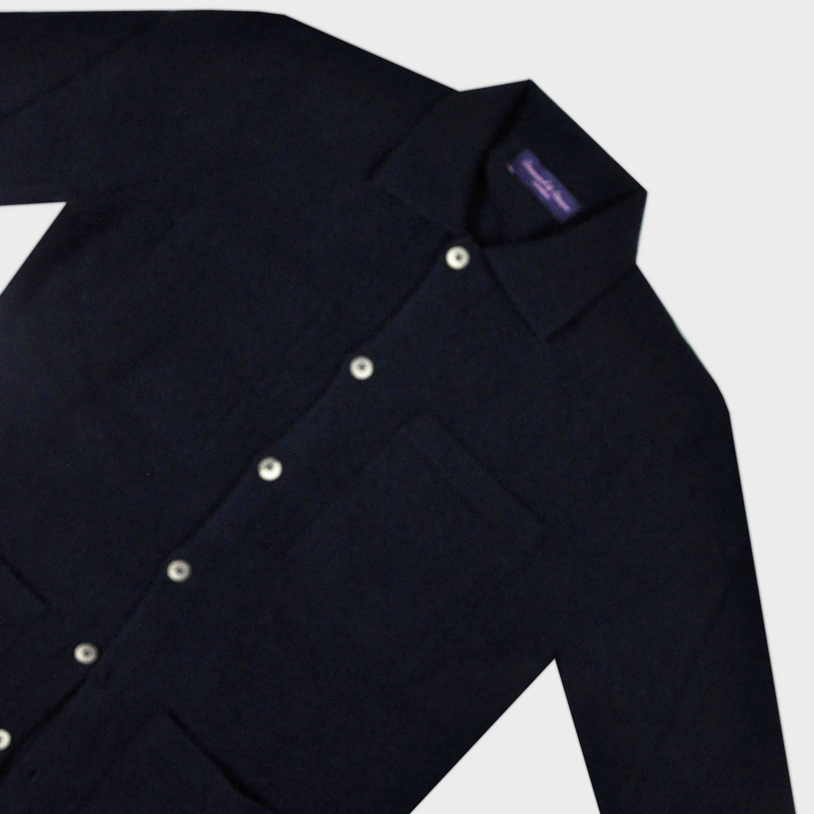 Wool Blazer in Dark Navy