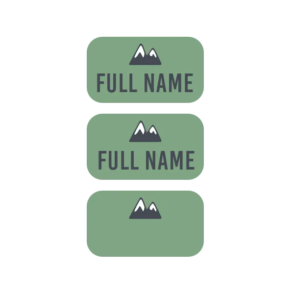 X-Small Clothing Labels (75 Labels)