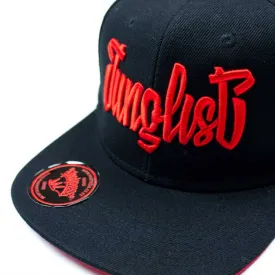 Yardorck Junglist Snapback Black and Red